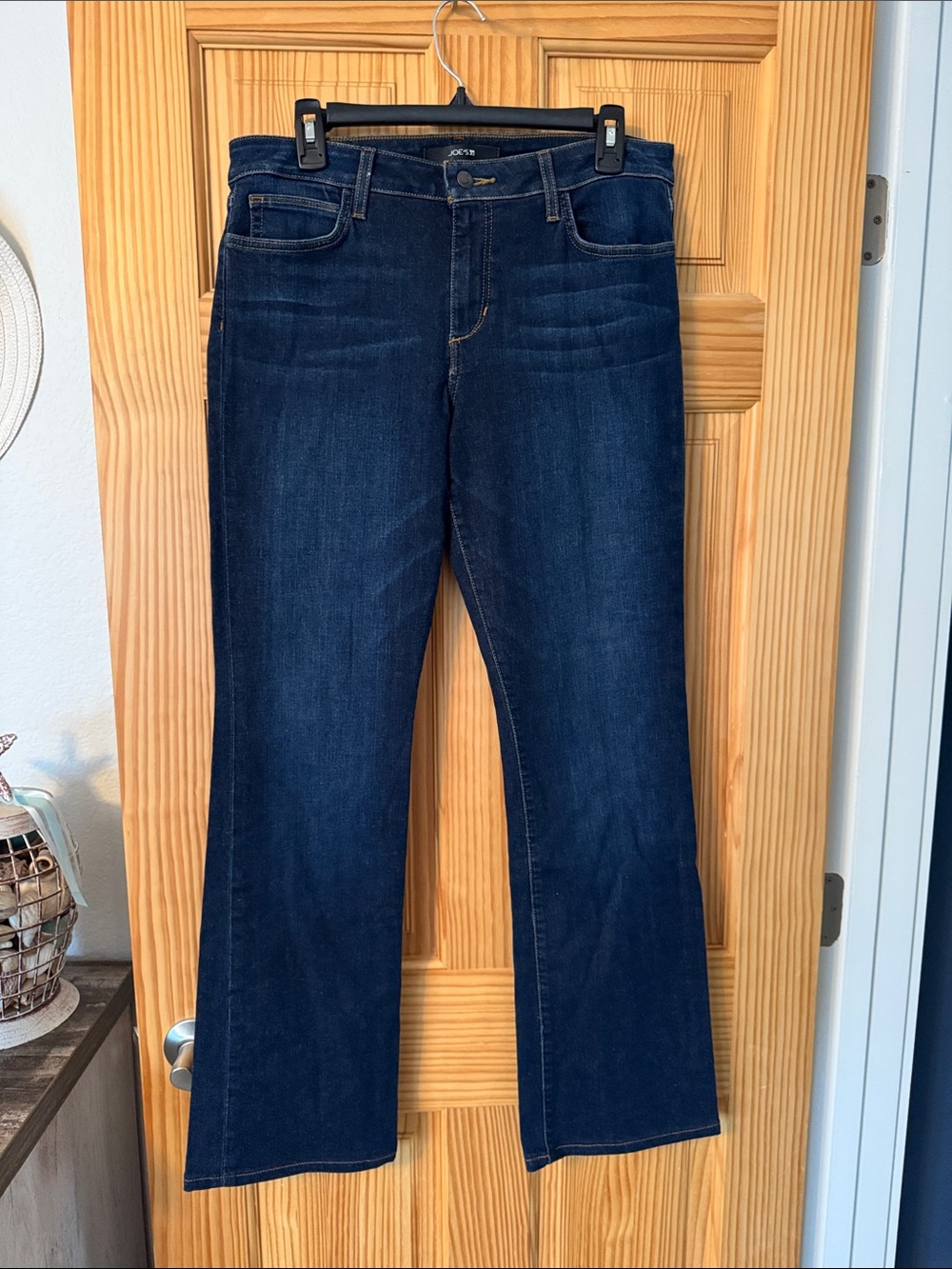 Joe's Jeans Dark Blue Wide Leg Jeans